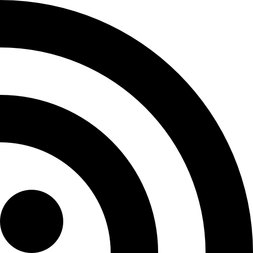 Rss feed interface symbol