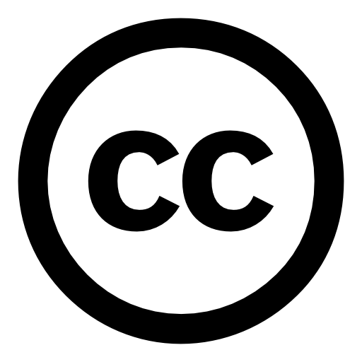 Creative commons license symbol