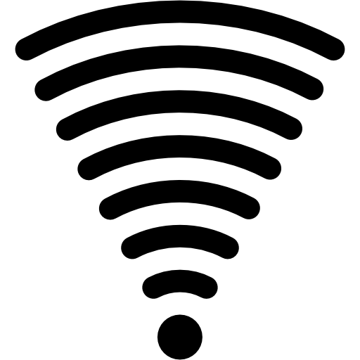 Wifi signal of full strength connection