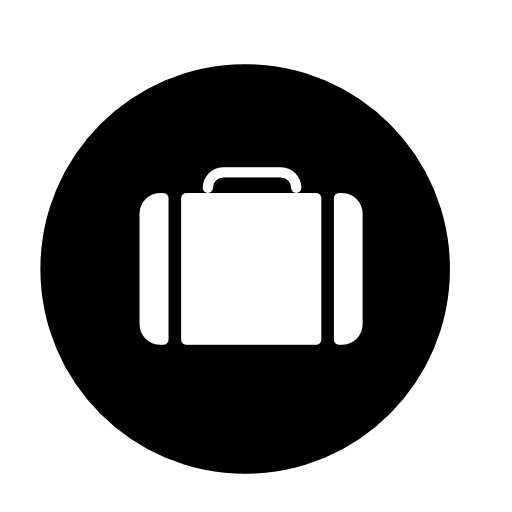 Briefcase in a circle