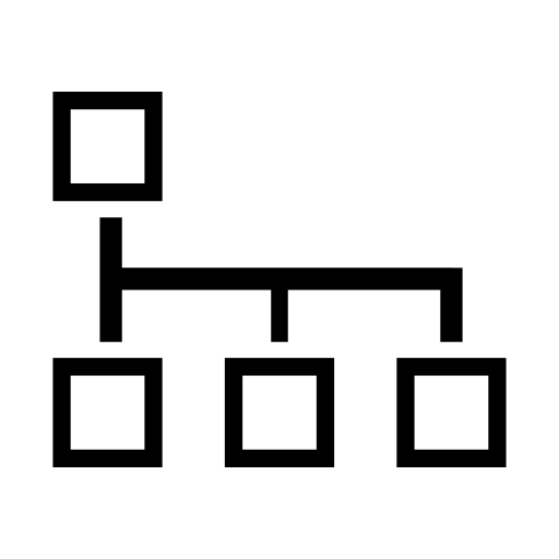 Four squares graphic
