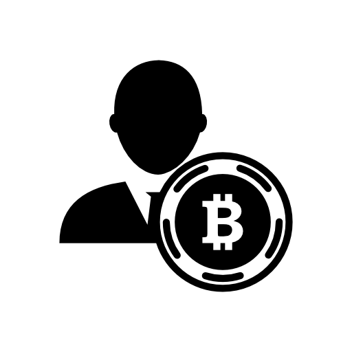 Bitcoin user symbol
