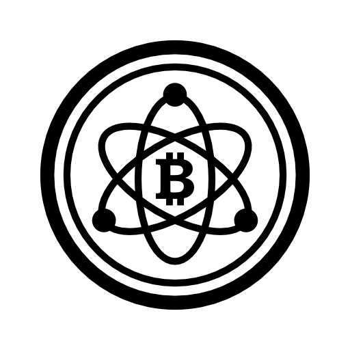 Bitcoin science symbol
