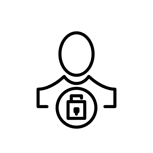 Person security symbol