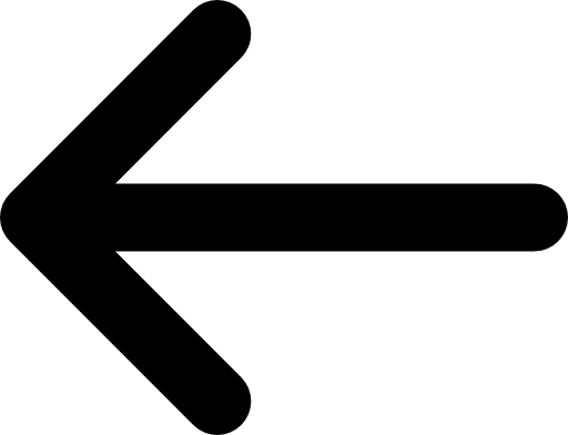 Thin arrow pointing left