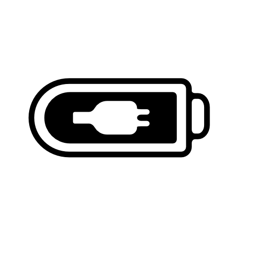 Battery empty symbol