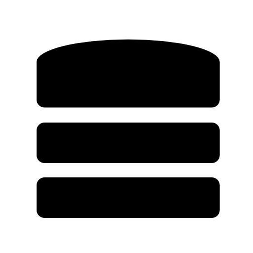 Database symbol black variant