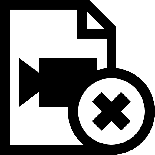 Video document cancel button