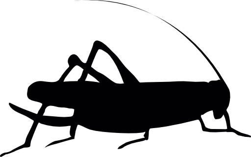 Cricket silhouette