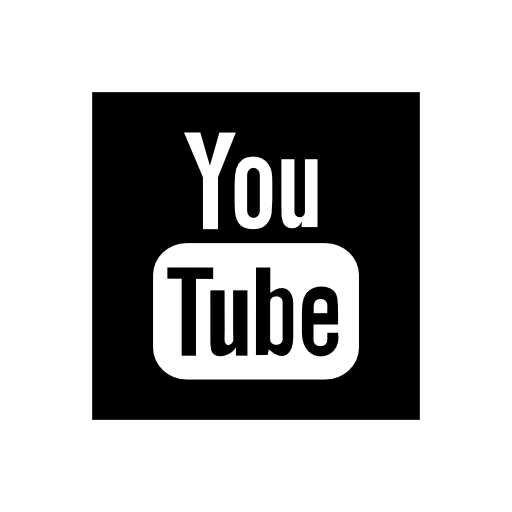 Youtube logo in a square