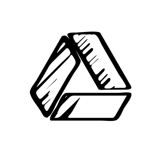 Google drive sketched logo