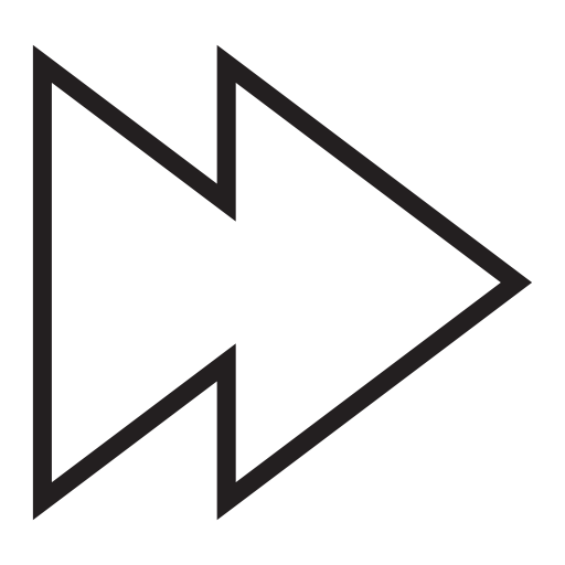 Forward arrows, IOS 7 interface symbol