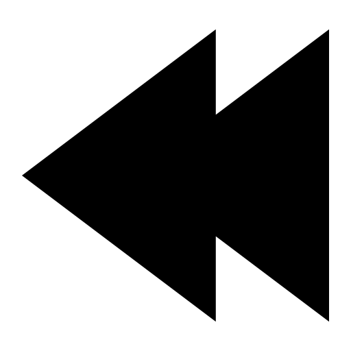 Backward arrows, IOS 7 interface symbol