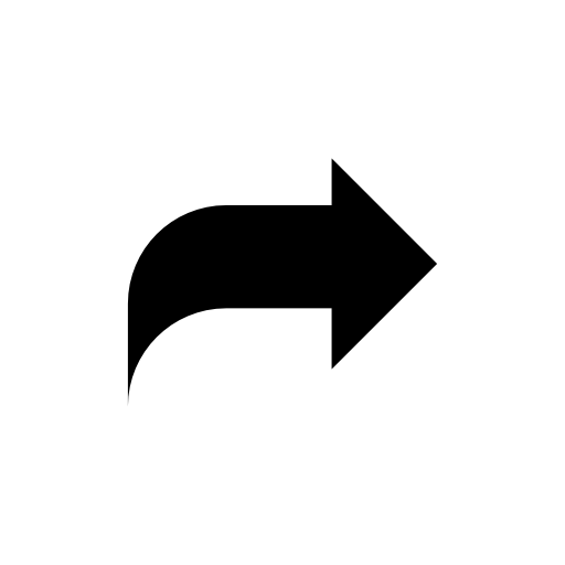 Share right arrow symbol