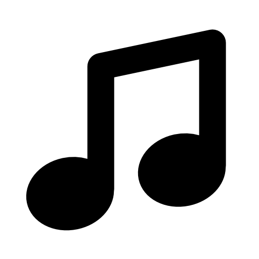 Note of music symbol