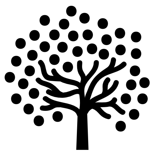 Tree of dots foliage