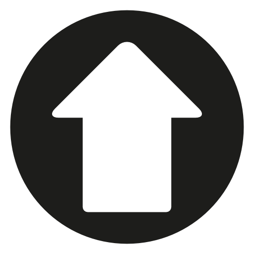 Up arrow in a circle