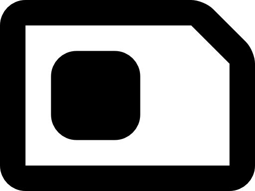 Simcard icon symbol