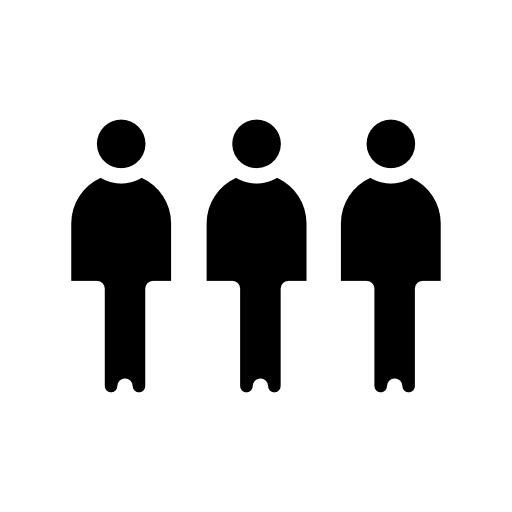 Group of people cartoon variant