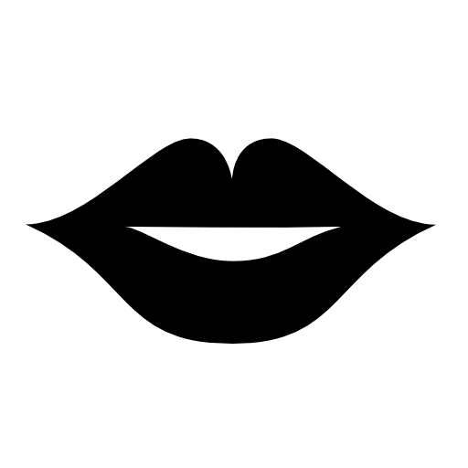 Lips of female sexy mouth