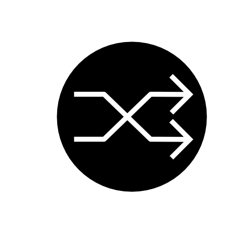 Shuffle arrows inside a circle