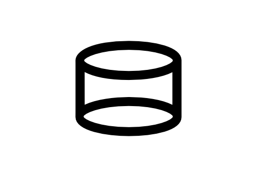 Cylinder volumetrical shape