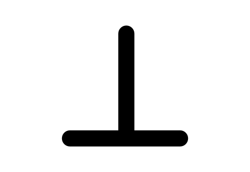 Perpendicular mathematical symbol
