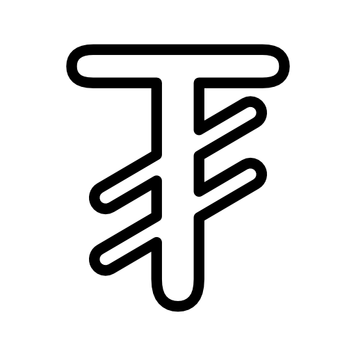 Mongolia tughrik currency symbol