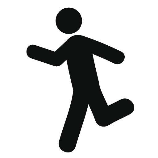 Person exercise run