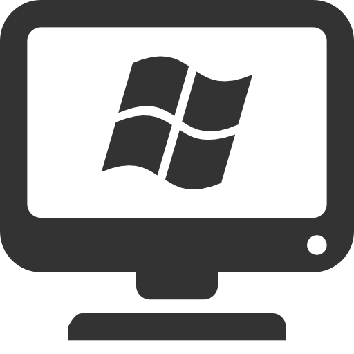 Desktop computer with windows os