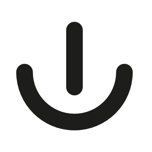 Reboot electricity symbol