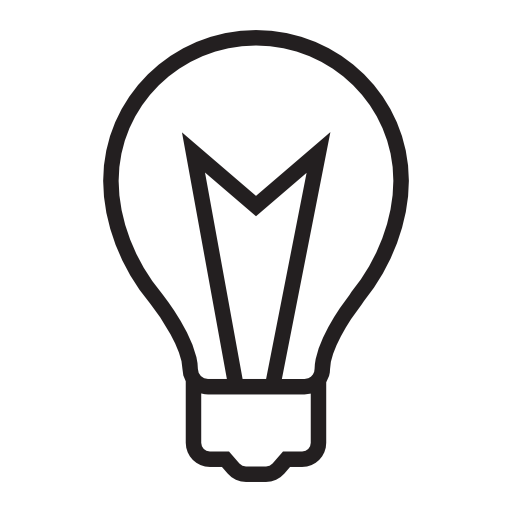 Bulb of light, IOS 7 interface symbol