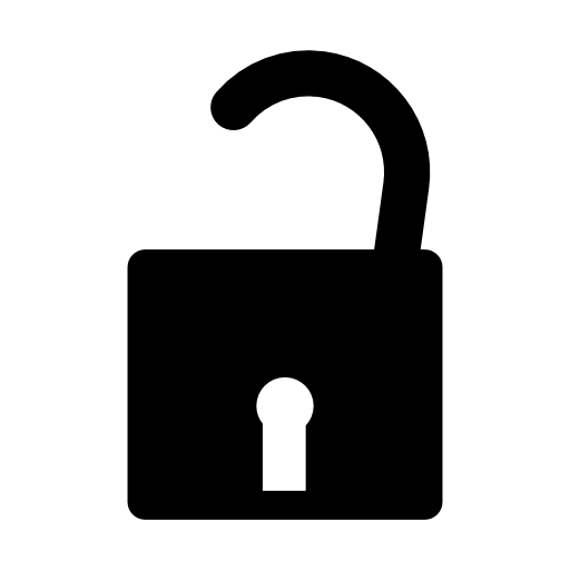 Open lock variant silhouette