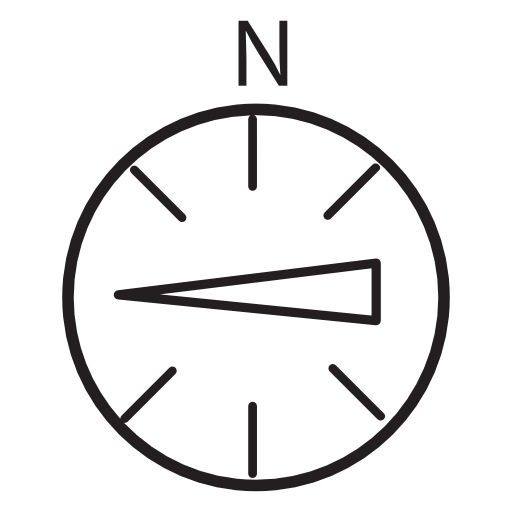 West, IOS 7 interface symbol