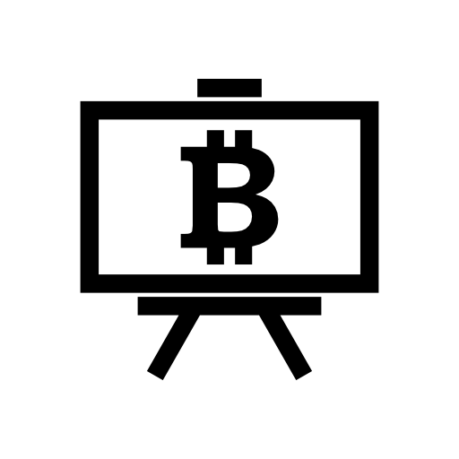 Bitcoin presentation symbol