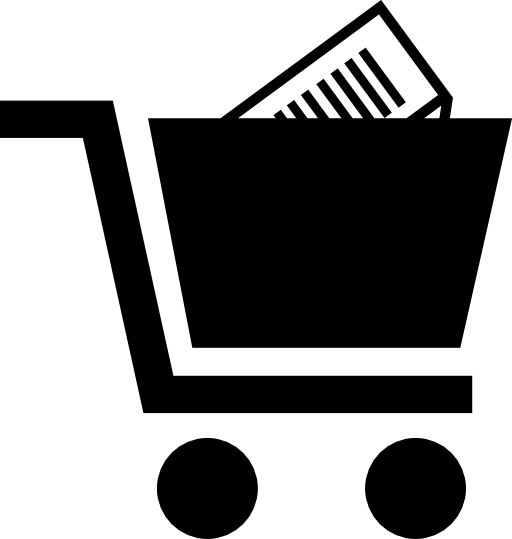 Shopping cart with product inside