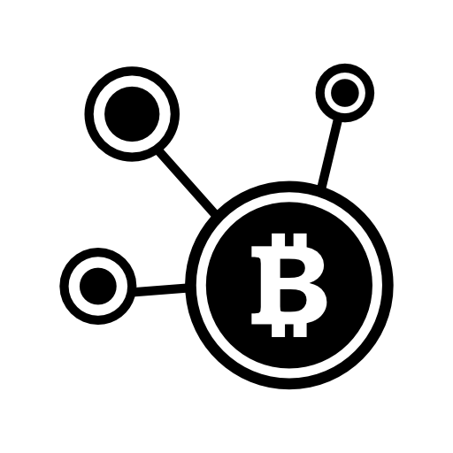 Bitcoin network symbol
