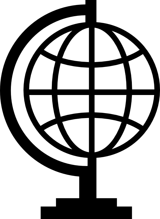 Educational Earth globe