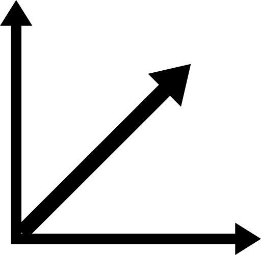 Graphic with three arrows