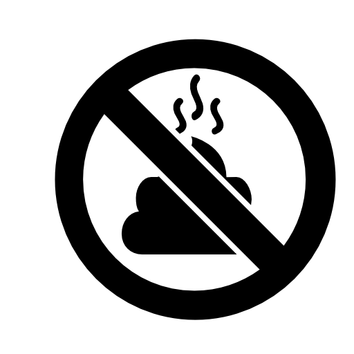 Prohibition of animal poops