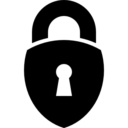 Padlock lock shape