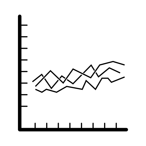 Multiple variable lines graphic