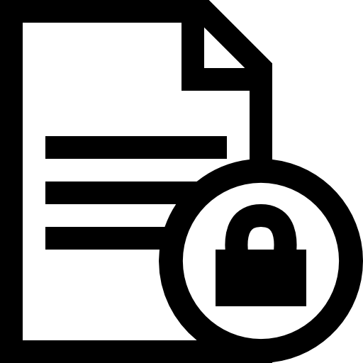Security of text document