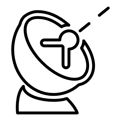 Antenna dish signal, IOS 7 symbol