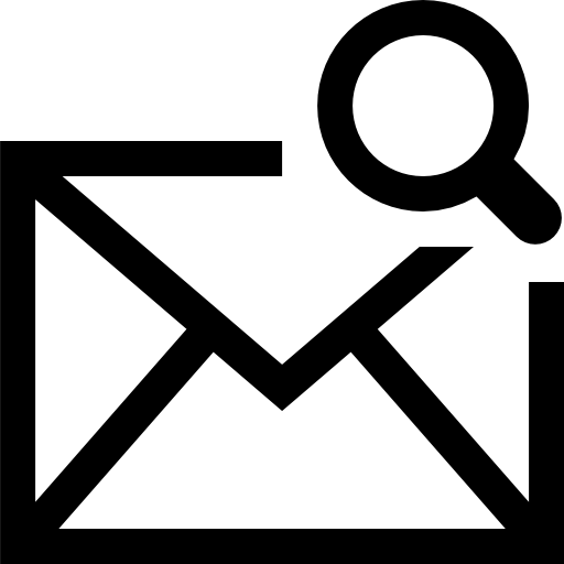 Mail search symbol