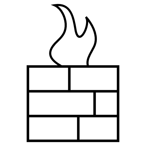 Firewall, IOS 7 interface symbol