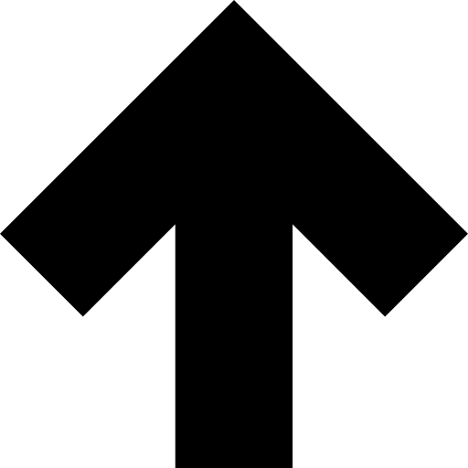 Simple arrow point to up