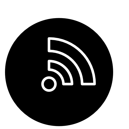 Wireless internet connection symbol