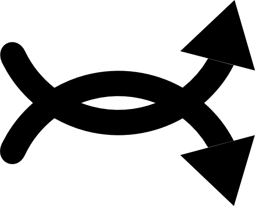 Intertwined arrows