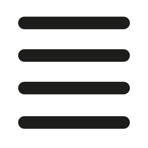 Four horizontal lines interface symbol